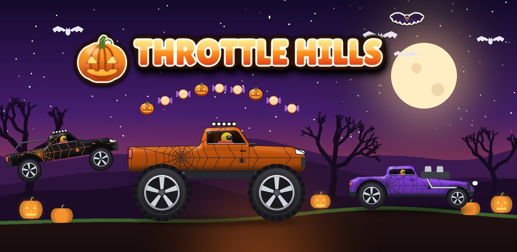 Throttle Hills 1.7: Halloween, 8 mondi e 9 mezzi nuovi
